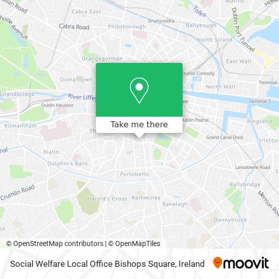 Social Welfare Local Office Bishops Square map