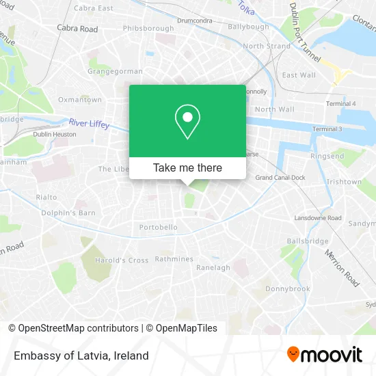 Embassy of Latvia map