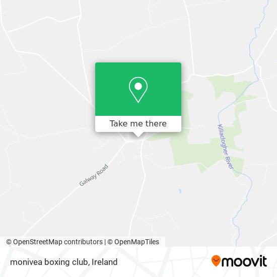 monivea boxing club map