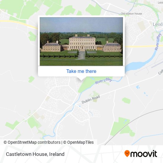 Castletown House map
