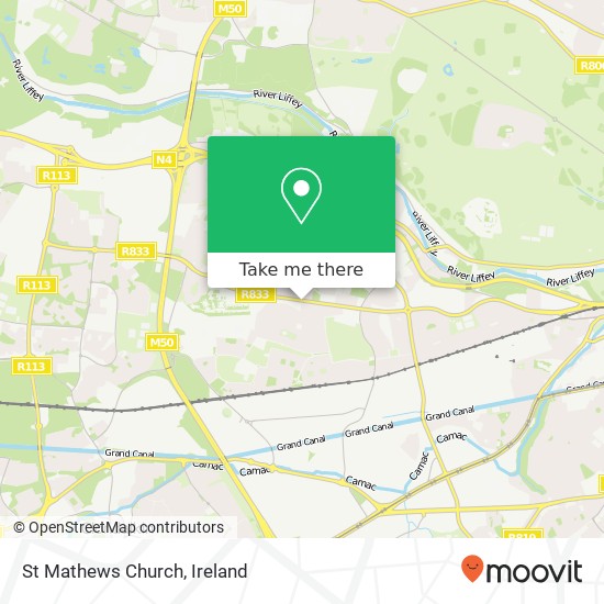 St Mathews Church map