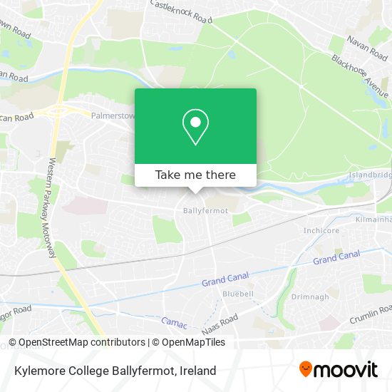 Kylemore College Ballyfermot map