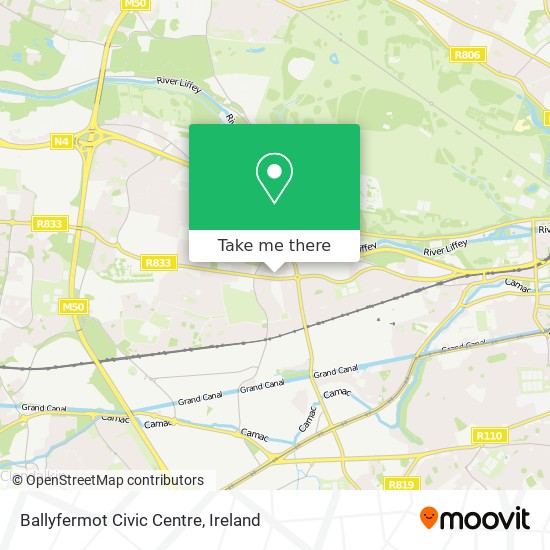 Ballyfermot Civic Centre map