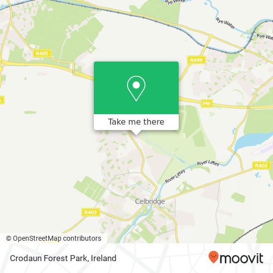 Crodaun Forest Park map