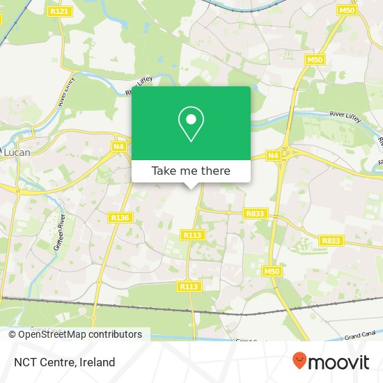 NCT Centre map