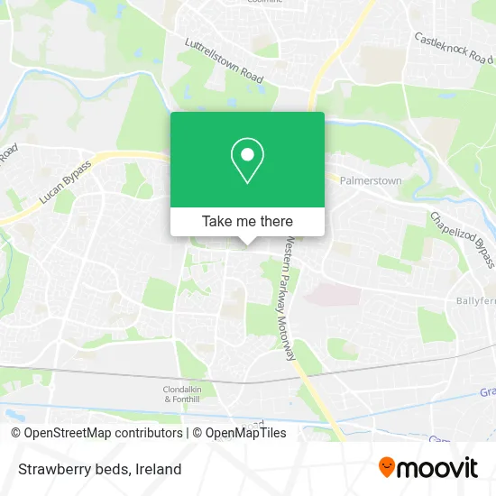 Strawberry beds map