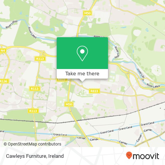 Cawleys Furniture map