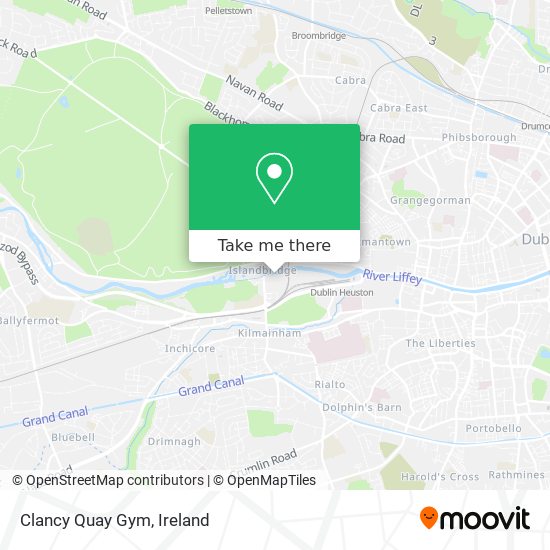 Clancy Quay Gym map