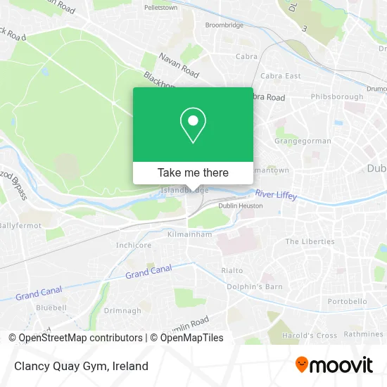Clancy Quay Gym map