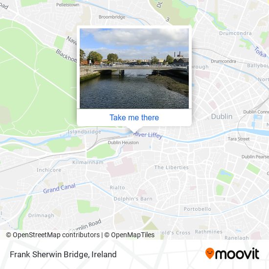 Frank Sherwin Bridge map