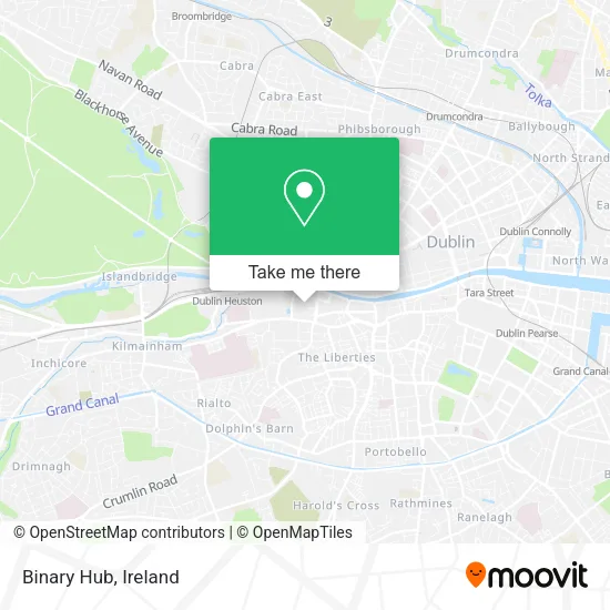 Binary Hub map