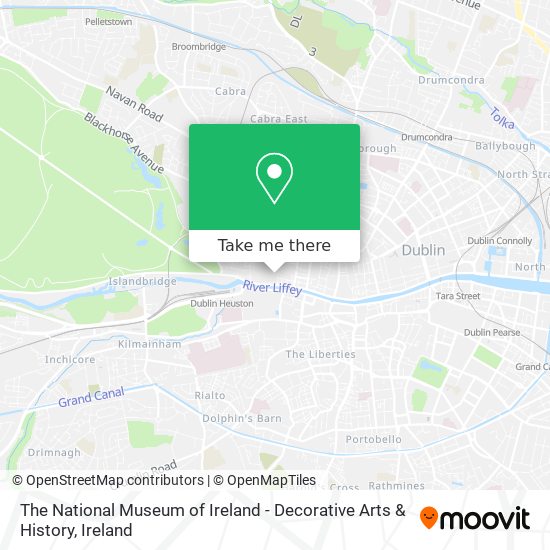 The National Museum of Ireland - Decorative Arts & History map