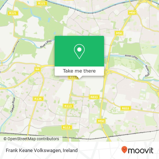 Frank Keane Volkswagen map