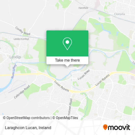 Laraghcon Lucan map