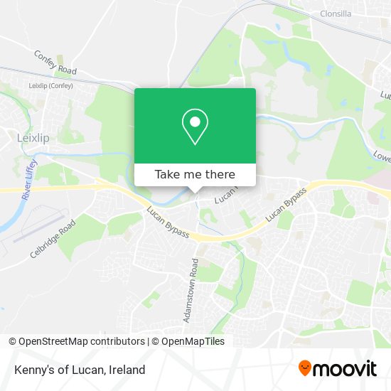 Kenny's of Lucan map