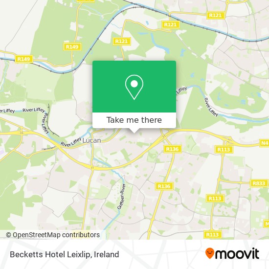 Becketts Hotel Leixlip plan