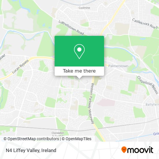 N4 Liffey Valley map