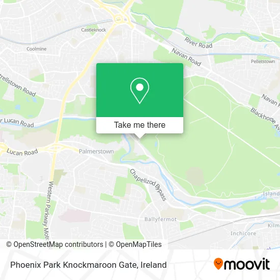 Phoenix Park Knockmaroon Gate map