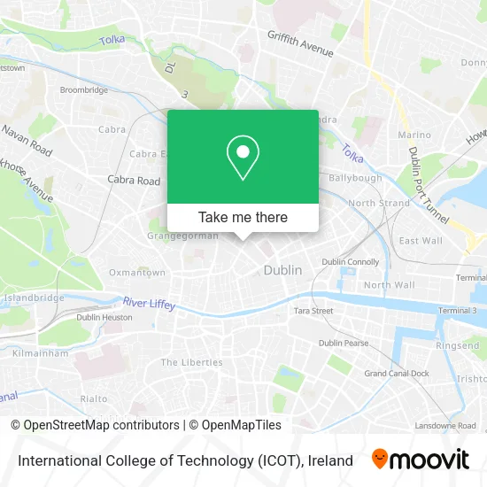 International College of Technology (ICOT) map