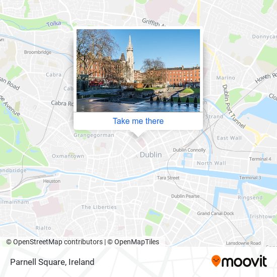 Parnell Square map