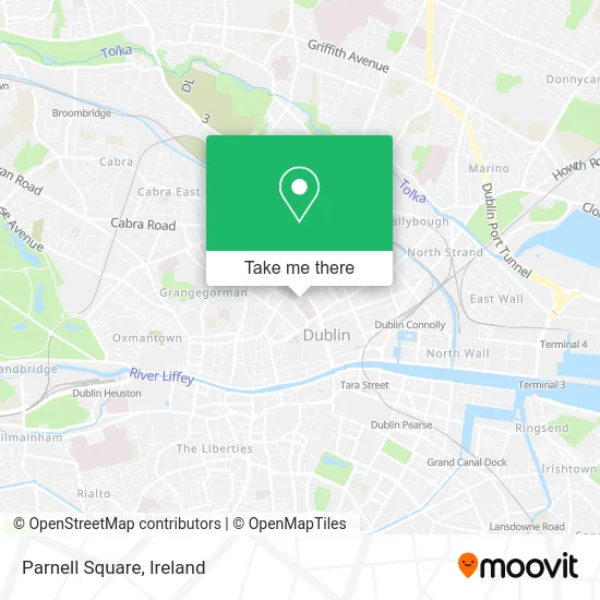 Parnell Square map