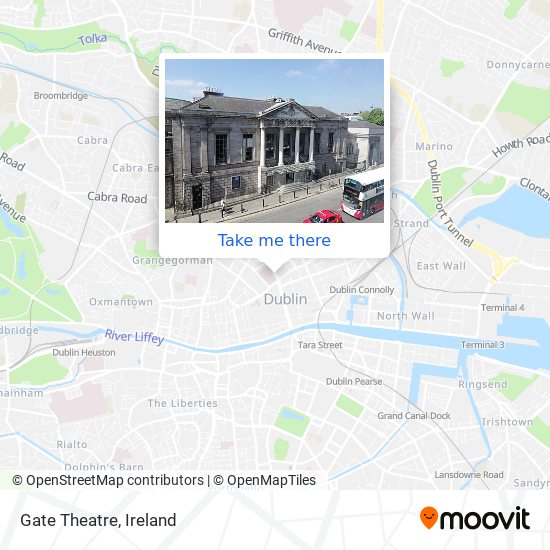 Gate Theatre map