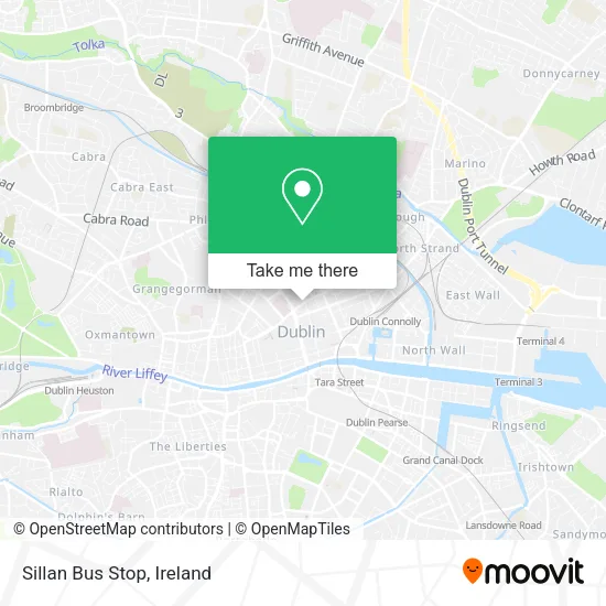 Sillan Bus Stop map