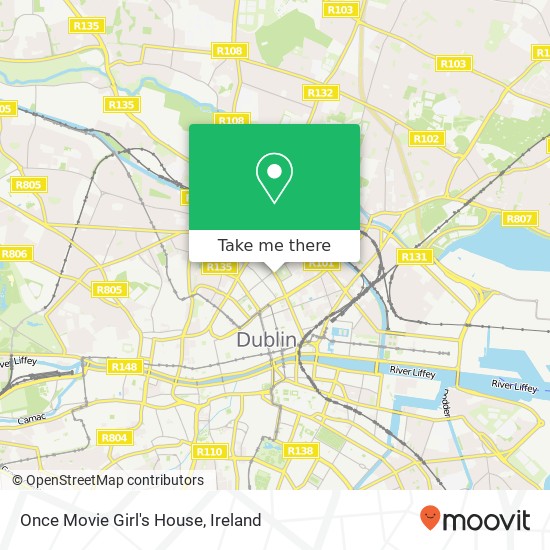 Once Movie Girl's House map