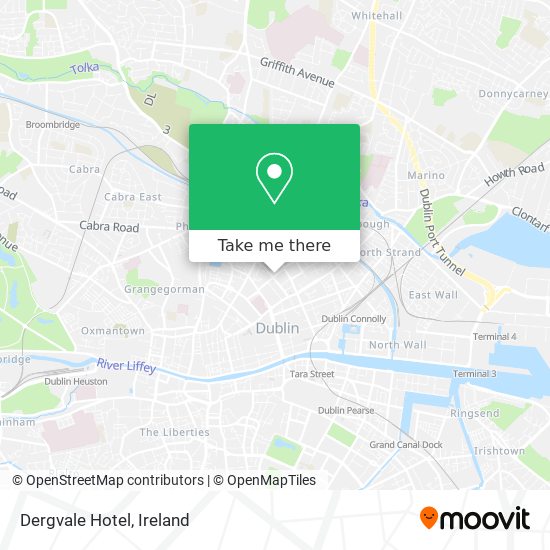 Dergvale Hotel map