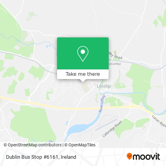 Dublin Bus Stop #6161 plan
