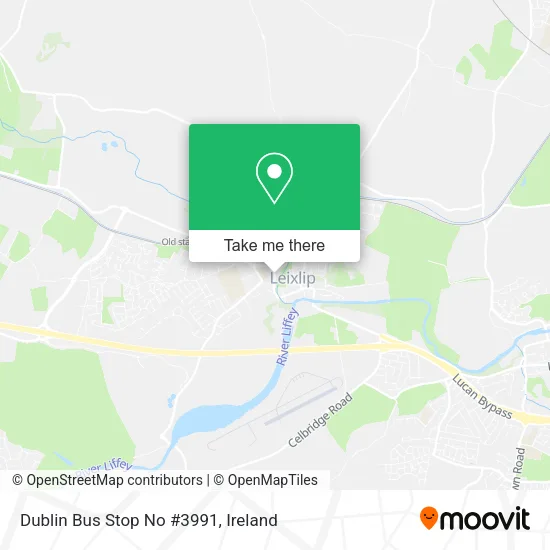 Dublin Bus Stop No #3991 map