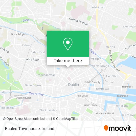Eccles Townhouse map