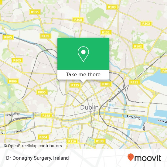 Dr Donaghy Surgery map
