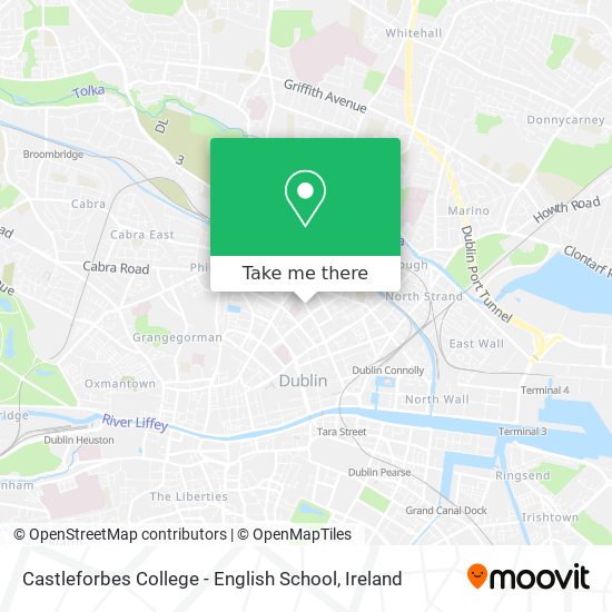 Castleforbes College - English School map