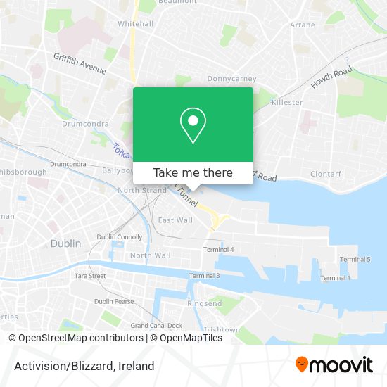 How to get to Activision/Blizzard in Dublin by Bus, Train or Light Rail?