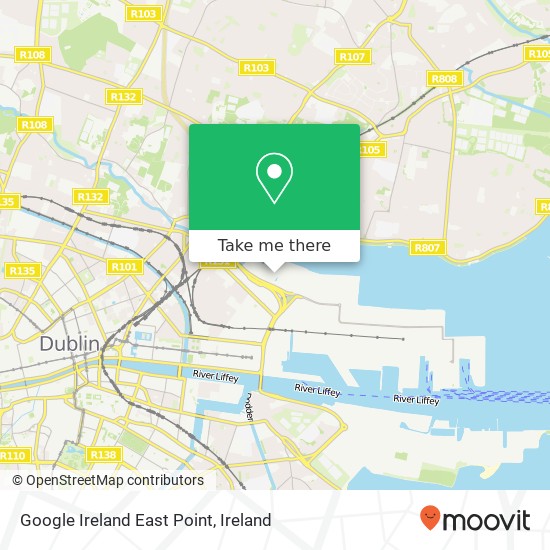 Google Ireland East Point plan