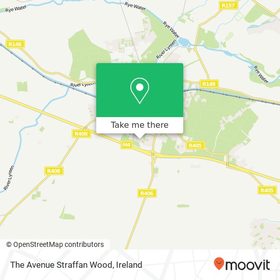 The Avenue Straffan Wood map