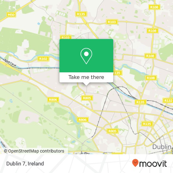 Dublin 7 map