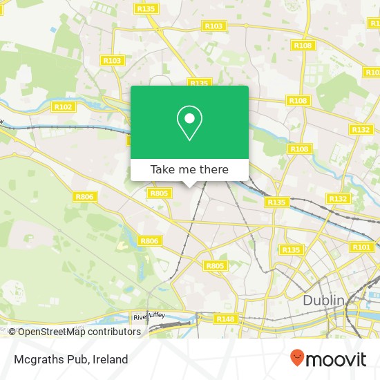 Mcgraths Pub map