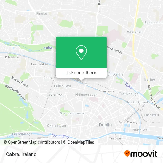 Cabra map