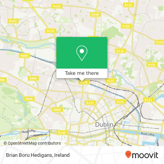 Brian Boru Hedigans map