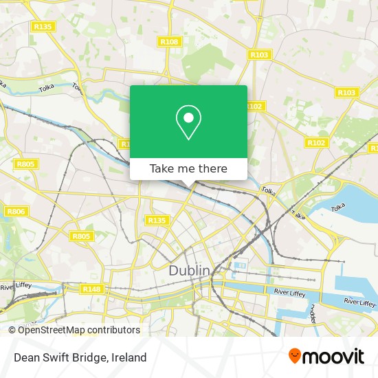 Dean Swift Bridge map