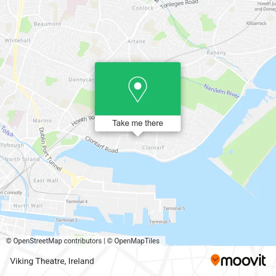 Viking Theatre map