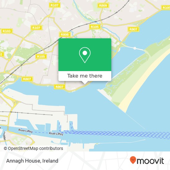 Annagh House map