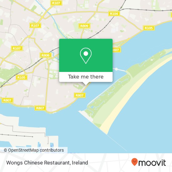 Wongs Chinese Restaurant map