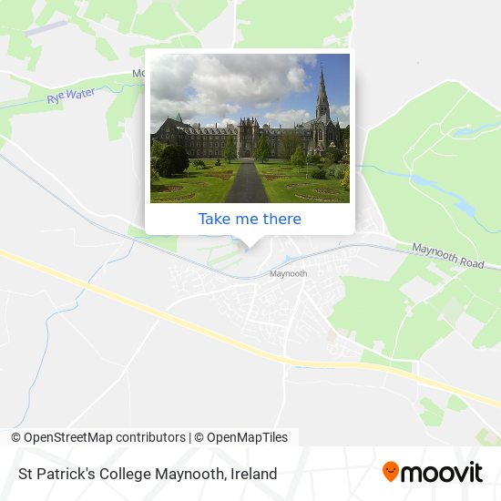 St Patrick's College Maynooth plan