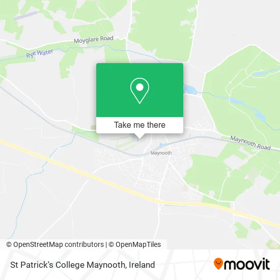 St Patrick's College Maynooth map