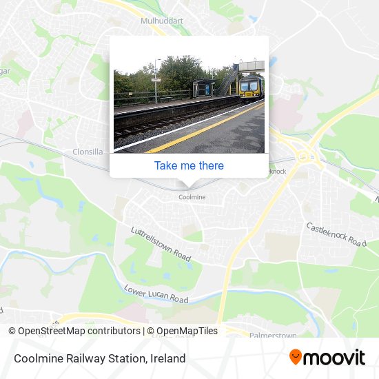 Coolmine Railway Station map
