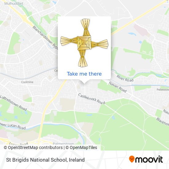 St Brigids National School map