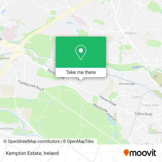 Kempton Estate map